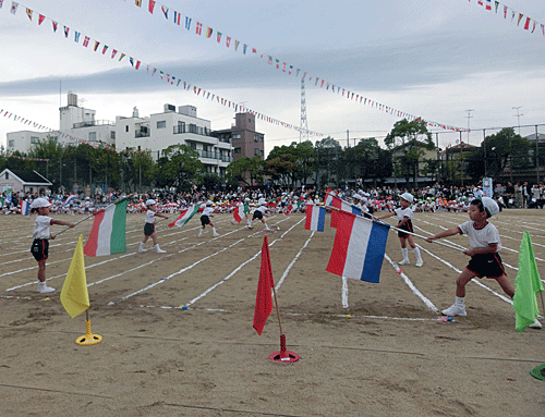 第６３回 運動会 オープニングセレモニー 立花愛の園幼稚園