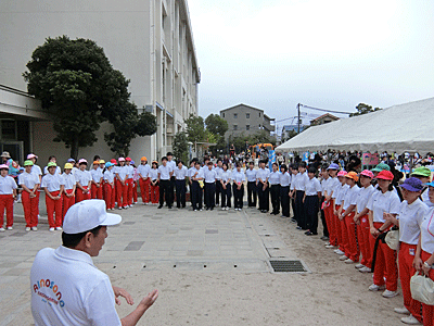 オープニングセレモニー 運動会 立花愛の園幼稚園